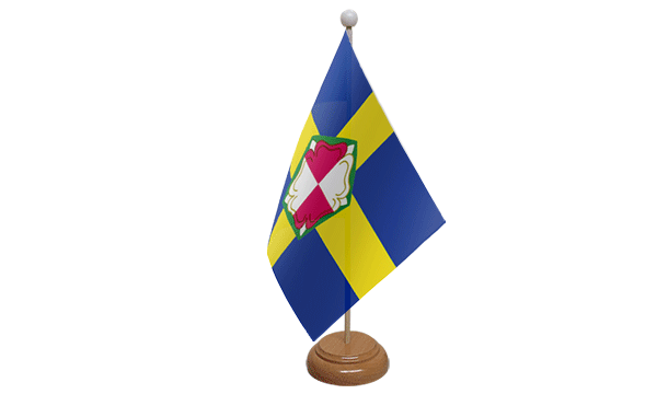 Pembrokeshire Small Flag with Wooden Stand